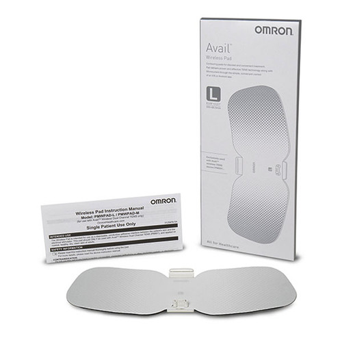 Omron PMWPAD-L - Wireless Pad for Avail TENS Unit - Large, IM, Quick Start Guide